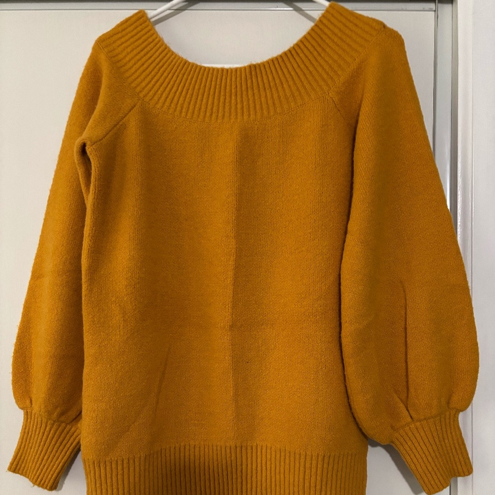 Mustard Sweater